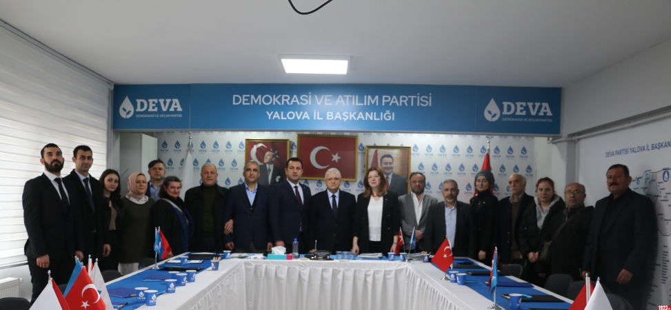 deva partisi yalova il başkanlığı
